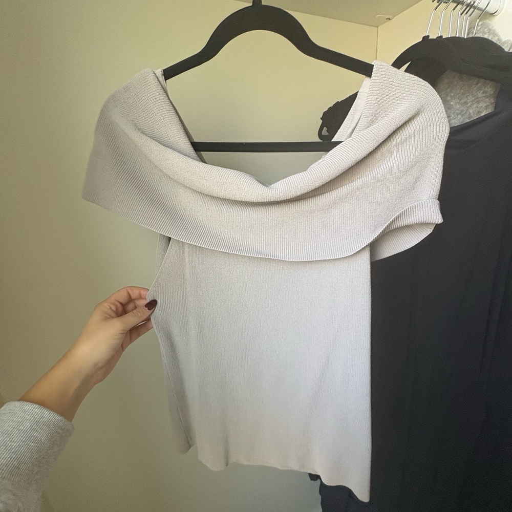 Aritzia Off Shoulder Top
